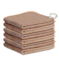 NUGILLA Makeup Remover Cloths — 6-Pack, 12x12 in Reusable Microfiber Towels for Face