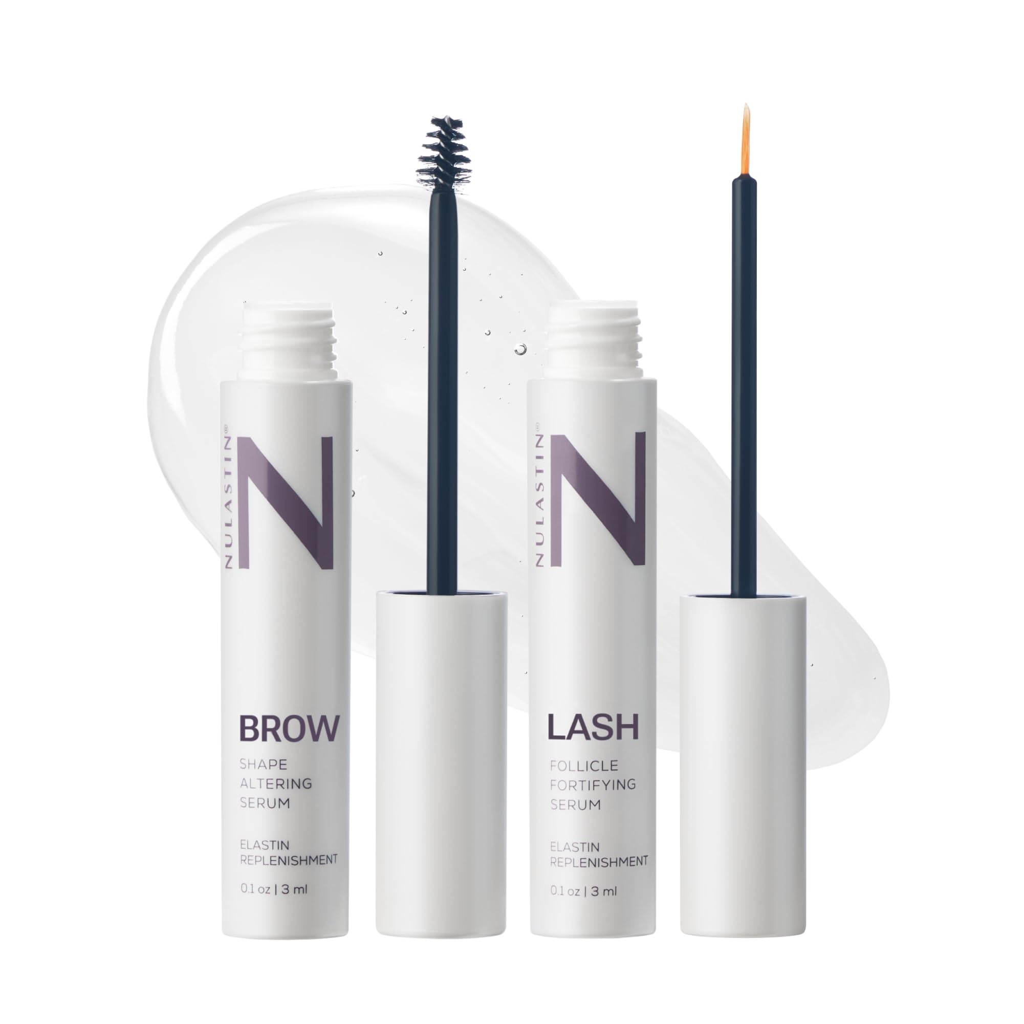 NULASTIN Eyelash Serum & Brow Serum Duo – Fuller Lashes & Brows