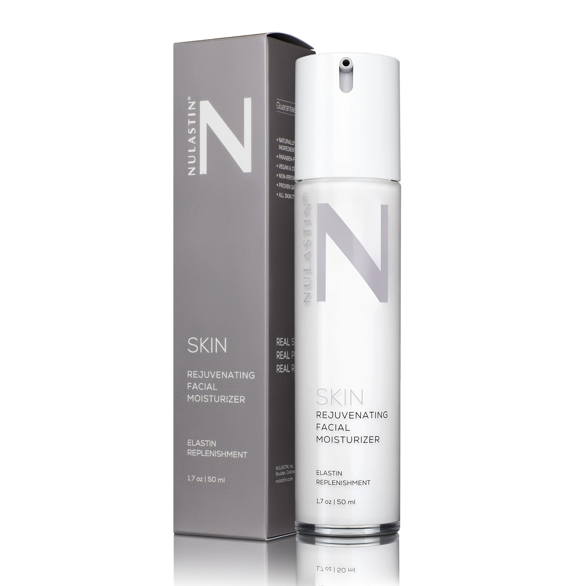 NULASTIN Hydrating Face Moisturizer – Elastaplex Firming Day & Night Cream (1.7 oz)