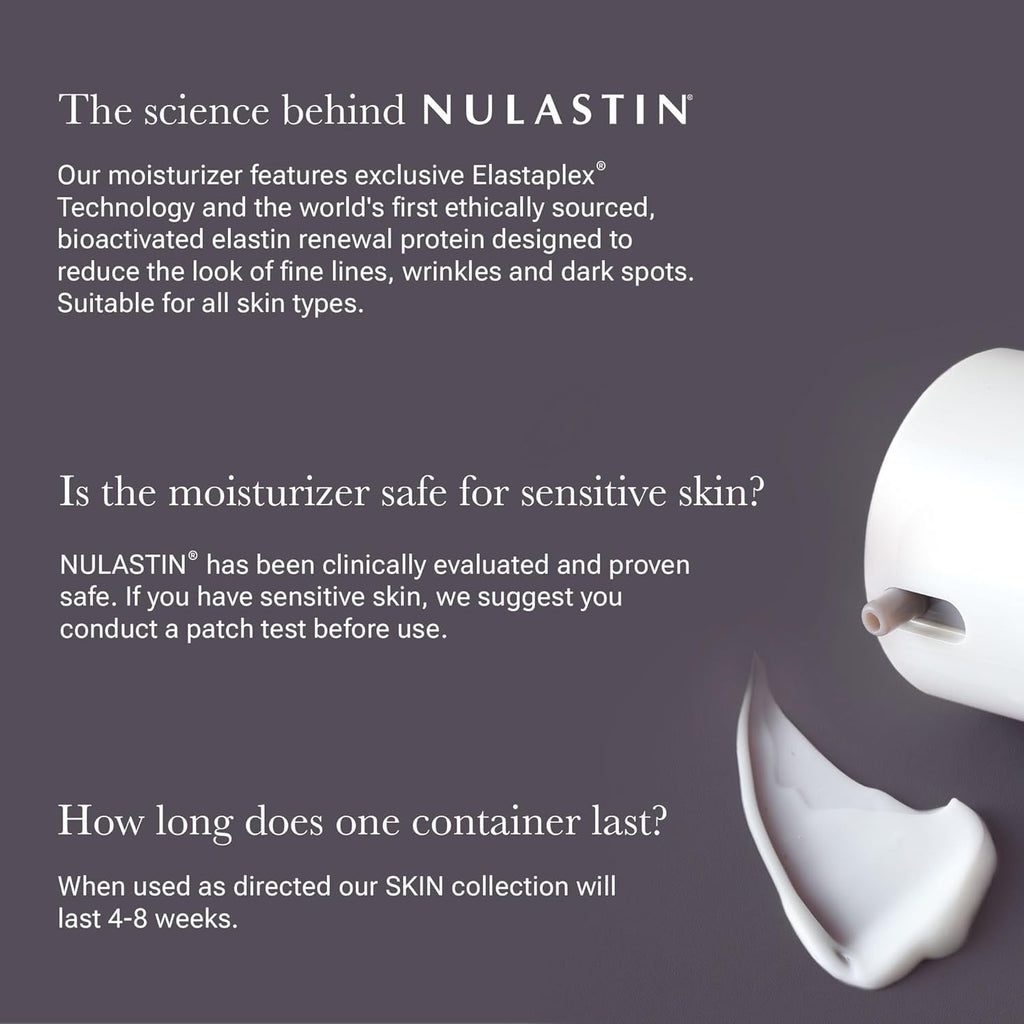 NULASTIN Hydrating Face Moisturizer – Elastaplex Firming Day & Night Cream (1.7 oz)