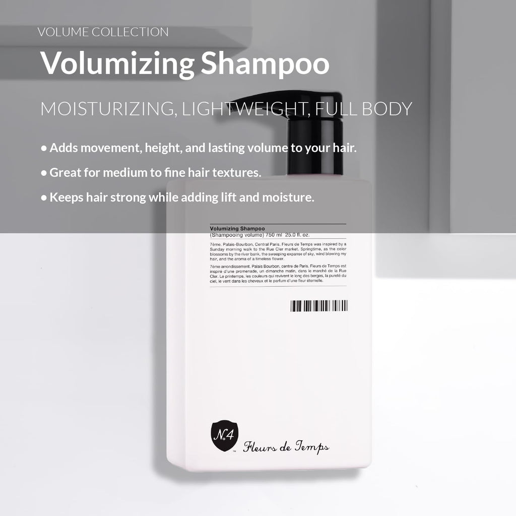 Number 4 Volumizing Shampoo for Women & Men – 25 oz