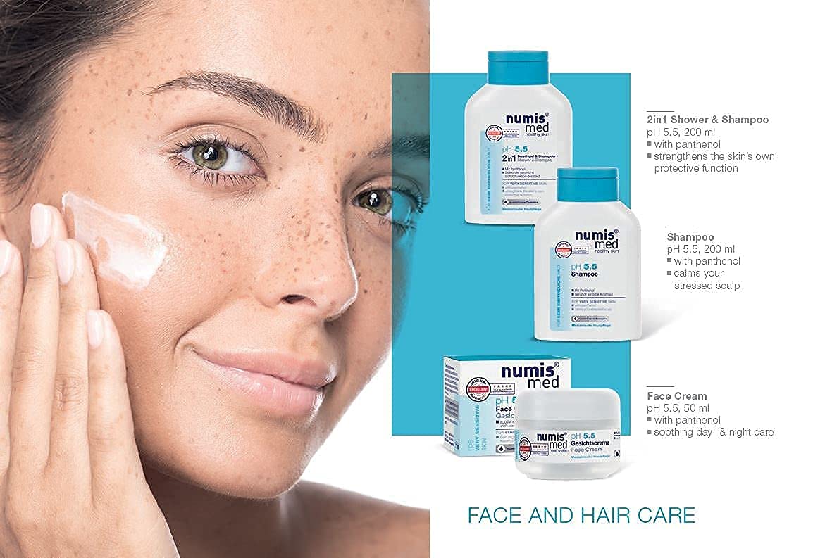Numis Med pH5.5 Daily Gentle Cleanser for Sensitive, Dry Scalp | Moisturizing & Soothing