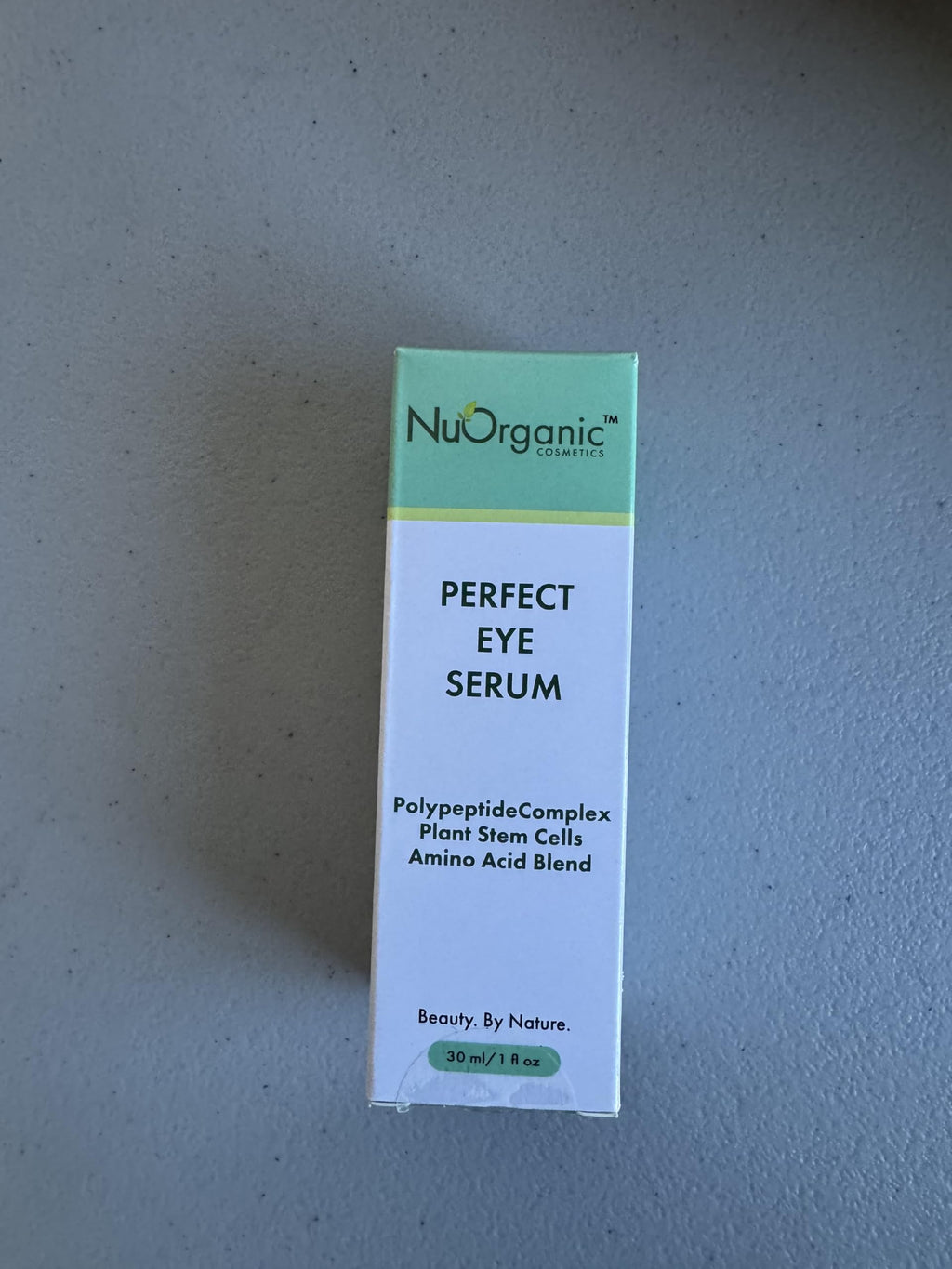 NuOrganic Perfect Eye Serum – Vegan, Patented PhytoCellular Science, Brightens Under-Eye Area