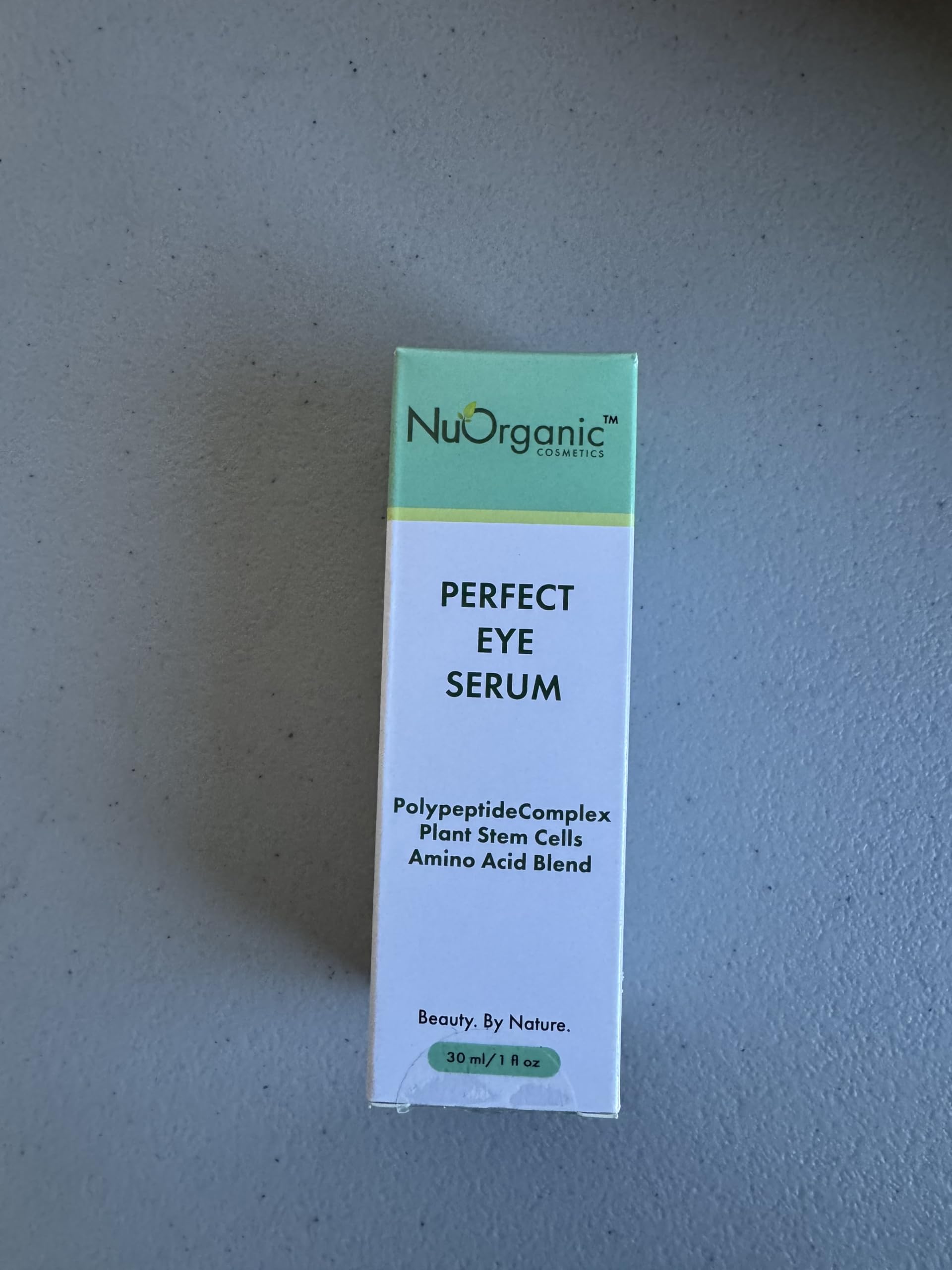 NuOrganic Perfect Eye Serum – Vegan, Patented PhytoCellular Science, Brightens Under-Eye Area