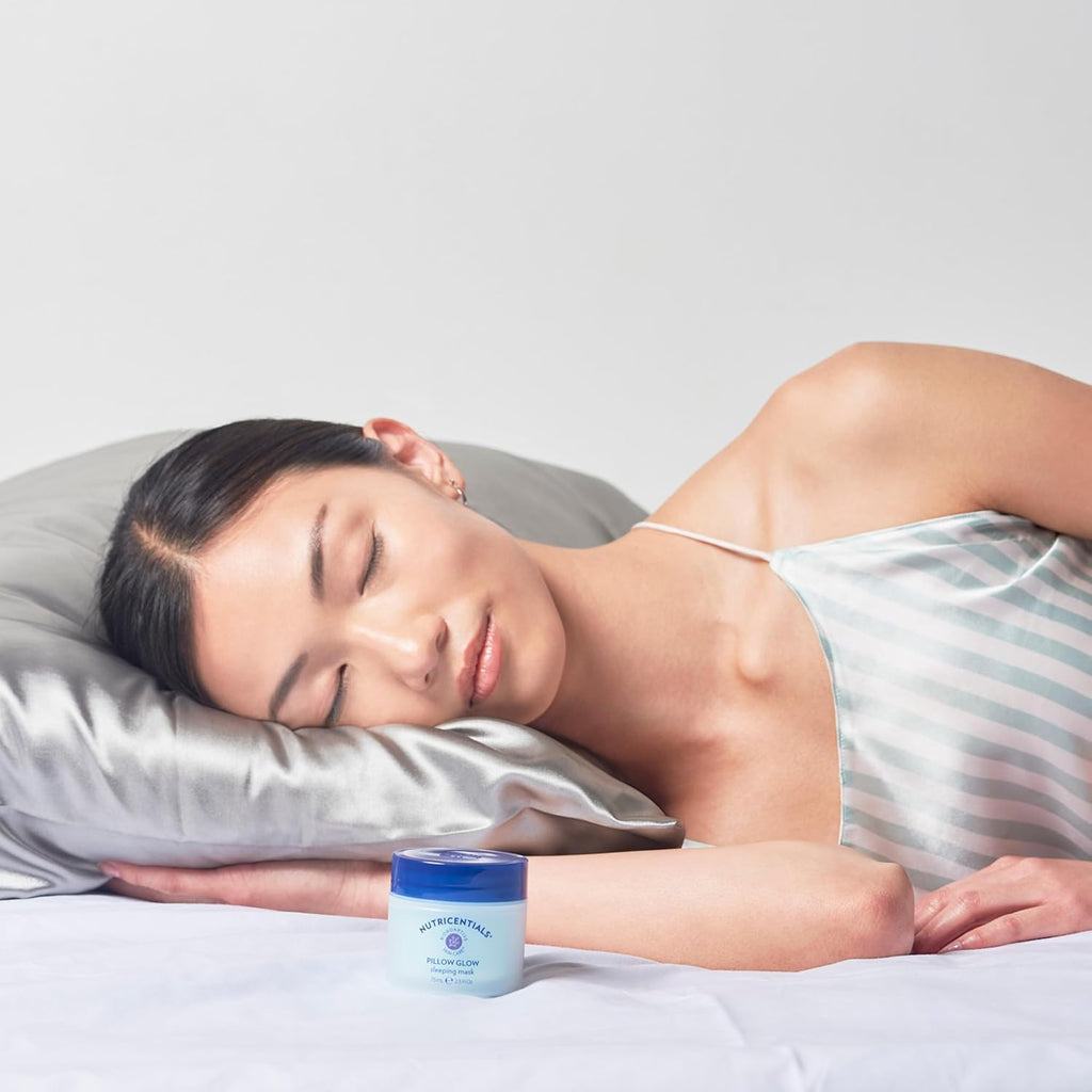 NuSkin Nutricentials Pillow Glow Sleeping Mask | Overnight Hydration & Bioadaptive Botanicals