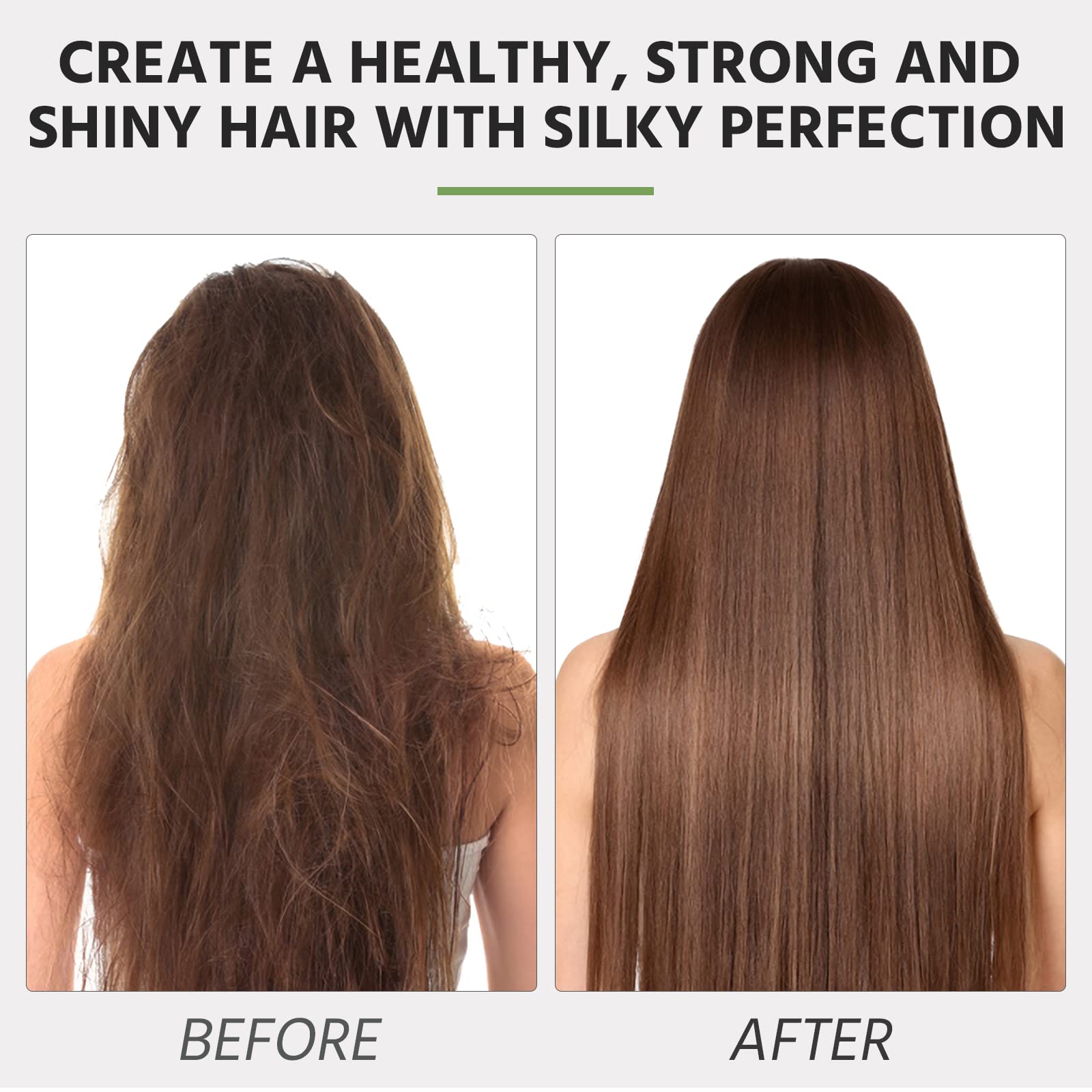 NUSPA Coconut Avocado Shampoo & Conditioner Set — Color Safe, Sulfate Free, Ultra Moisture