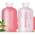 NUSPA Sulfate-Free Shampoo & Conditioner Set with Jojoba, Tea Tree & Pink Grapefruit – Smoothing & Botanical Repair