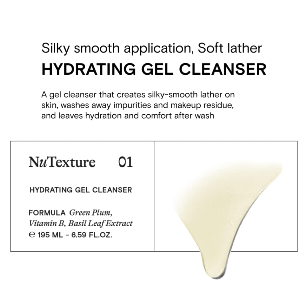 NuTexture Hydrating Gel Cleanser | Gentle Hydration with a Dewy Finish