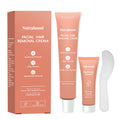 Nutraboost Women's Facial Hair Removal Cream — 4 Min, 7 Days Smooth | 2-in-1 with Soothing Cream