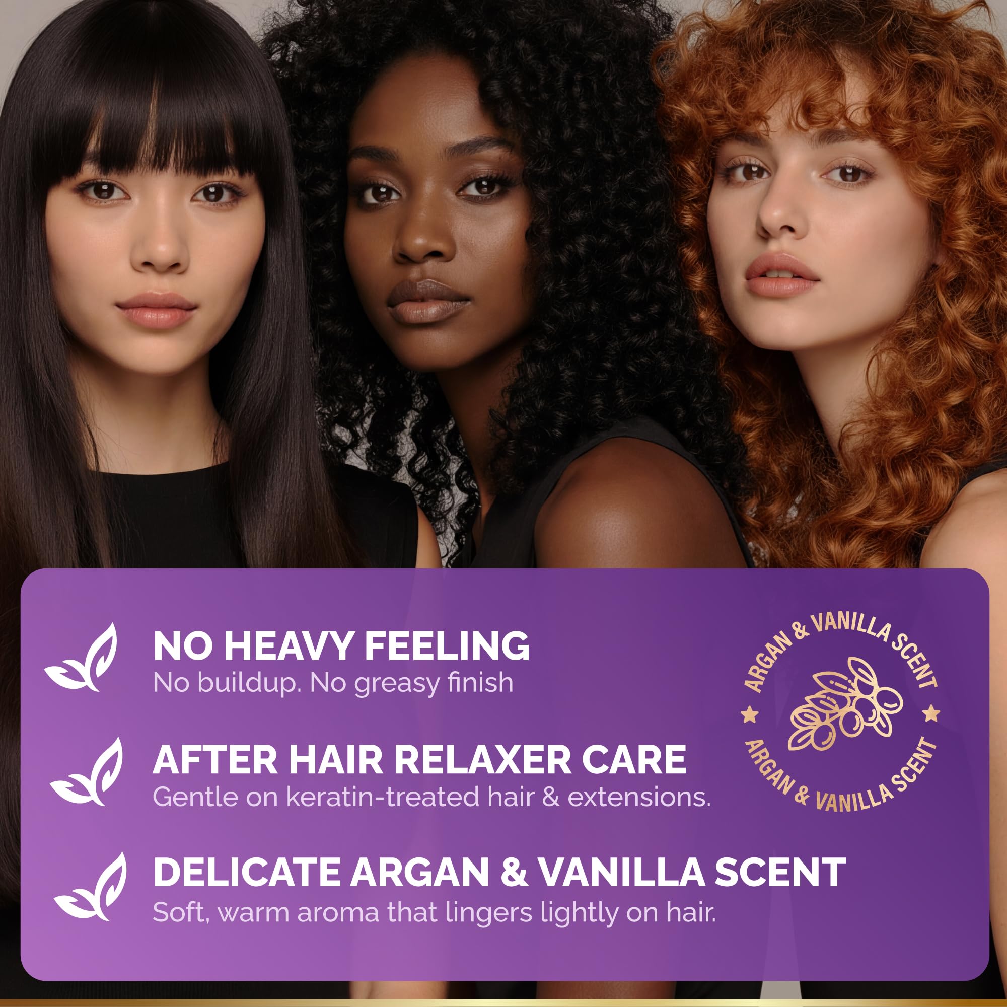 Nutraharmony Hydrating Hair Mask – Post-Relaxer Keratin-Biotin Conditioning for Damaged & Dry Color-Treated Hair