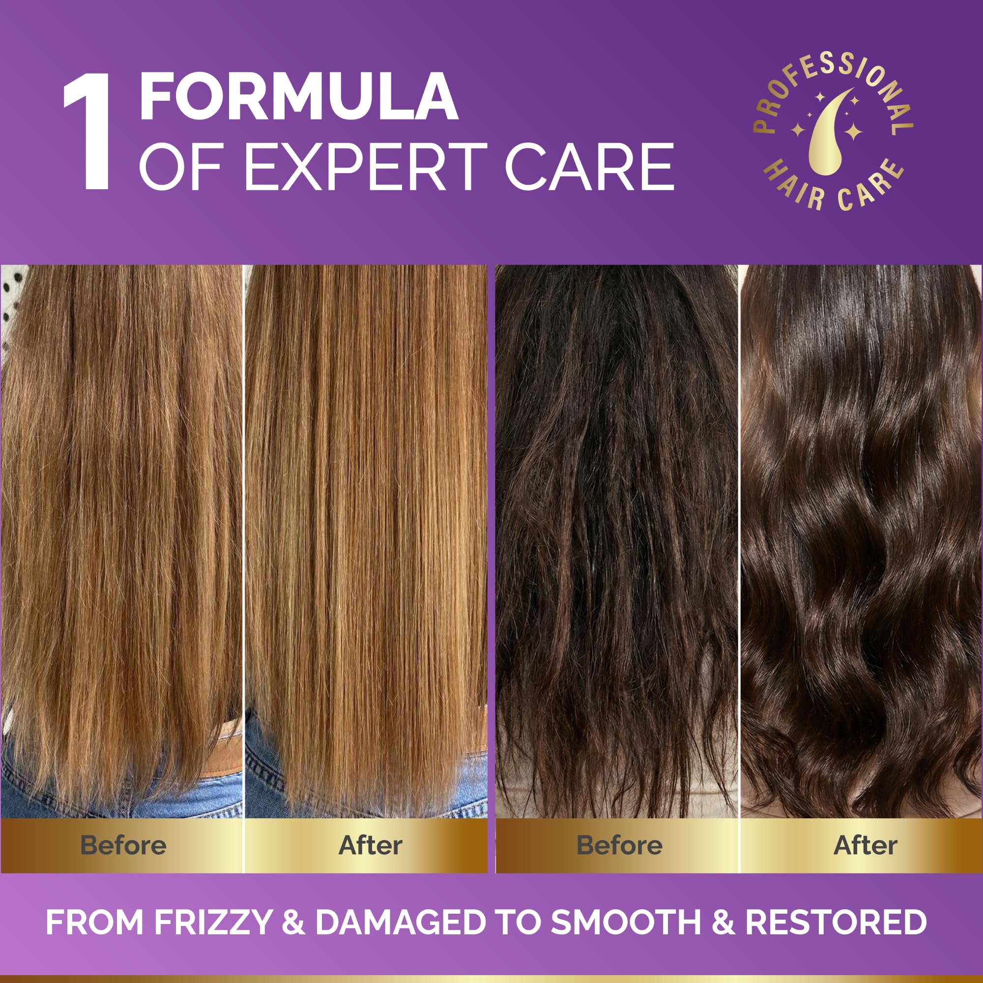 Nutraharmony Hydrating Hair Mask – Post-Relaxer Keratin-Biotin Conditioning for Damaged & Dry Color-Treated Hair