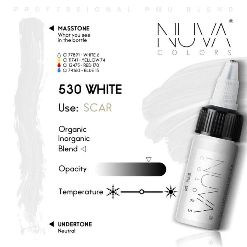 Nuva Pigments for PMU Scar Procedures – Customizable, Cool Undertone, Vegan, Made in USA