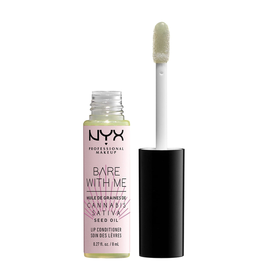 NYX Bare With Me Cannabis Sativa Seed Oil Lip Conditioner Gloss
