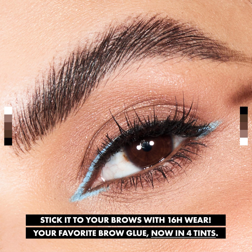 NYX PROFESSIONAL MAKEUP The Brow Glue: Extreme Hold Tinted Eyebrow Gel in Medium Brown