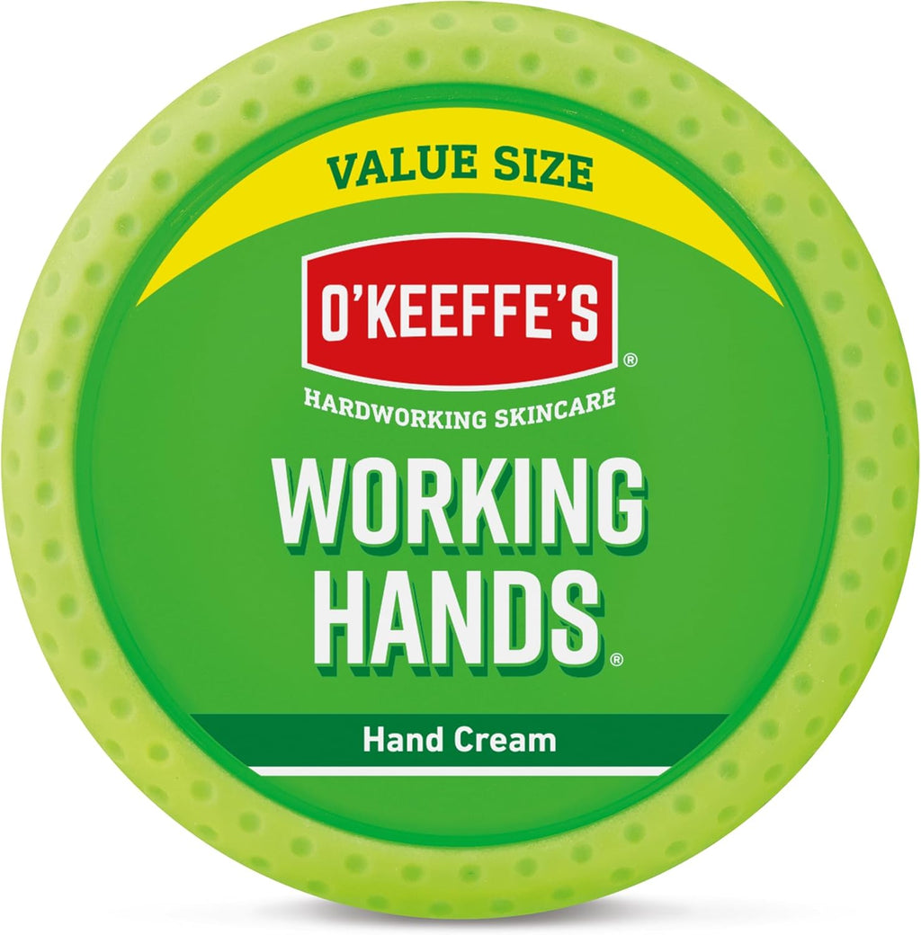 O'Keeffe's Working Hands Value Jar 193g Relief for Extremely Dry, Cracked Hands & Feets