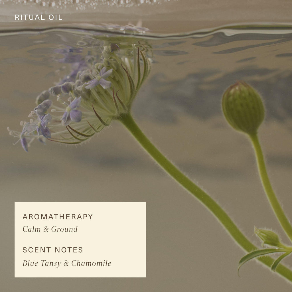 Oak Essentials Ritual Oil – Lightweight Blue Tansy Facial Oil for Balance & Radiance