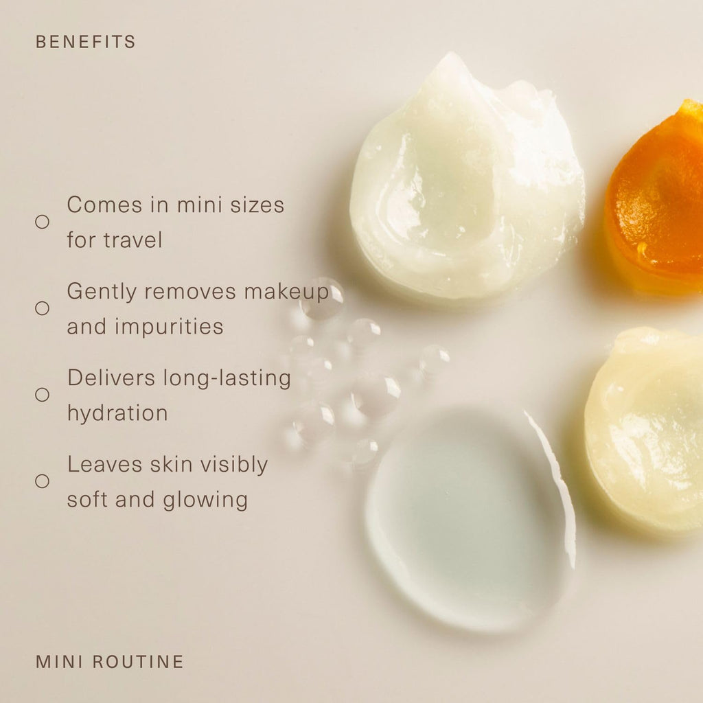 Oak Essentials Mini Routine — Clean Hydrating Travel-Size Skincare Set