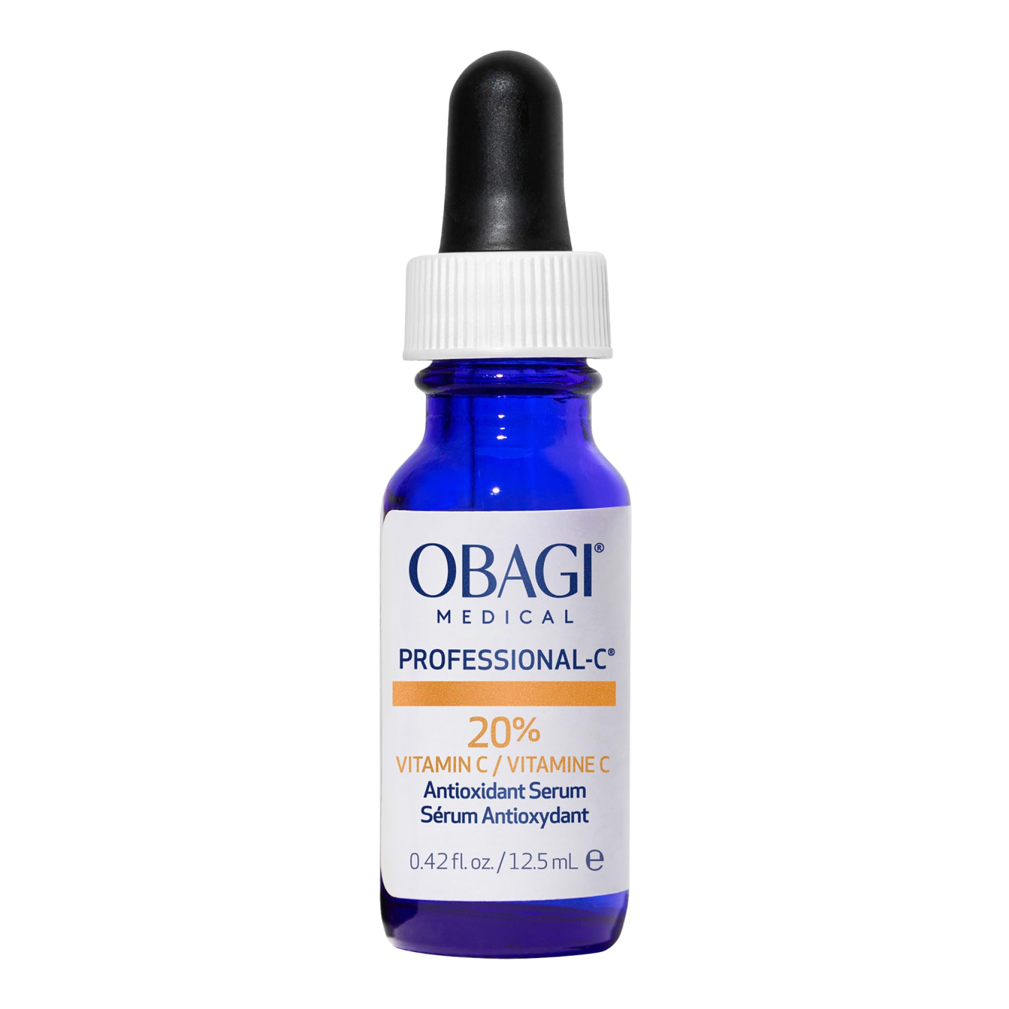 Obagi Medical Professional-C 20% Vitamin C Serum – Brightens Tone & Diminishes Fine Lines – 0.42 oz