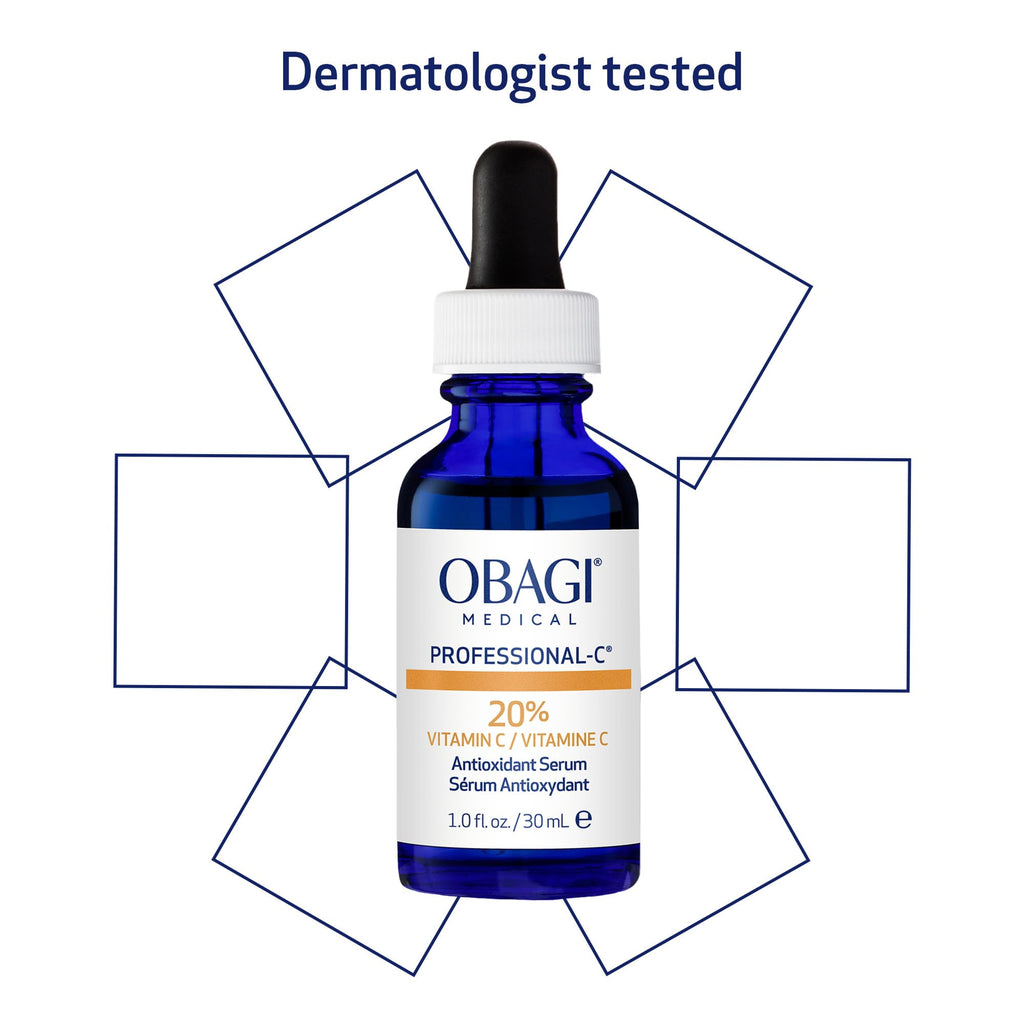 Obagi Medical Professional-C 20% Vitamin C Serum – Brightens Tone & Diminishes Fine Lines – 0.42 oz