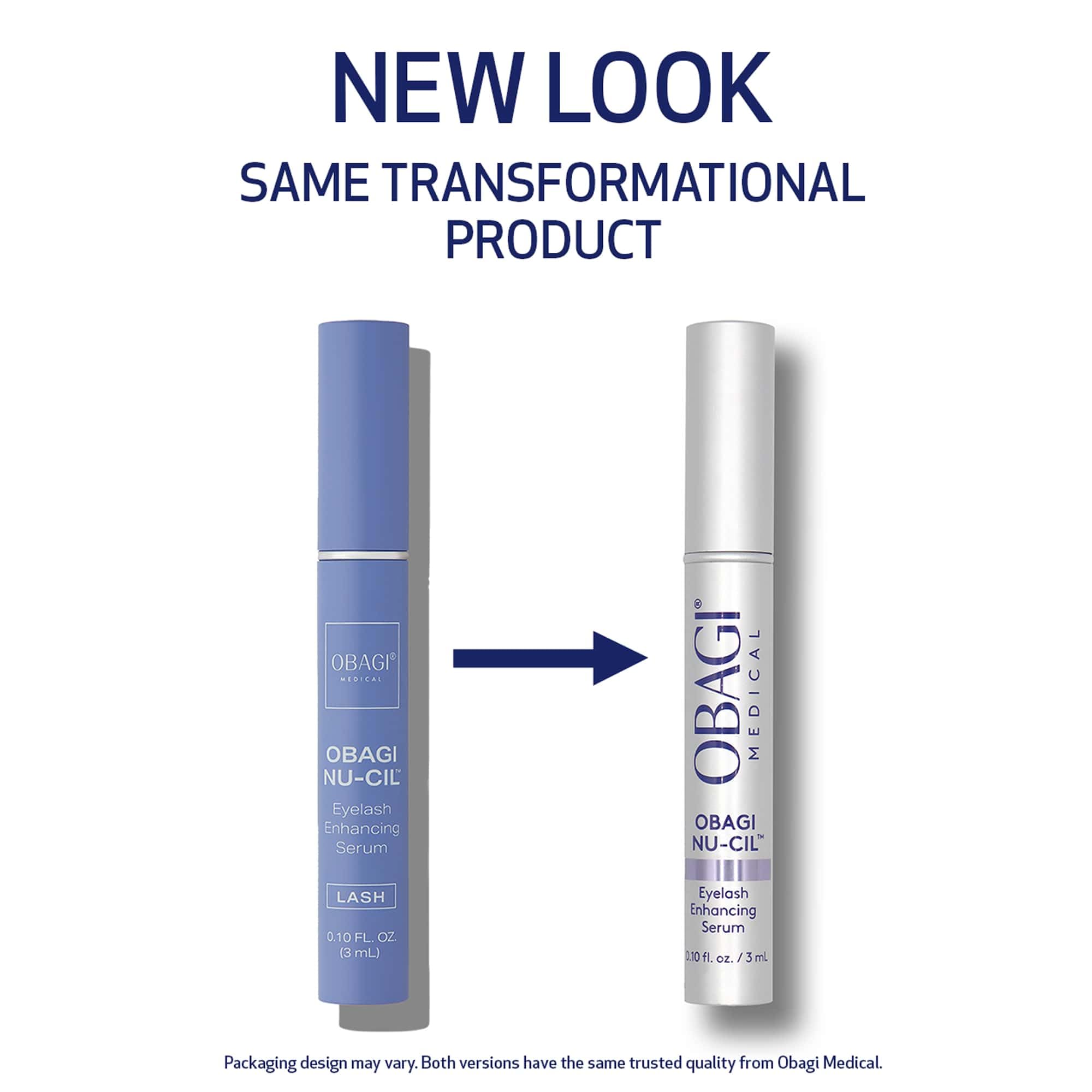 Obagi Nu-Cil Eyelash Enhancing Serum – Nourishing Biotin Lash Serum for Thicker, Defined Lashes – 0.1 oz