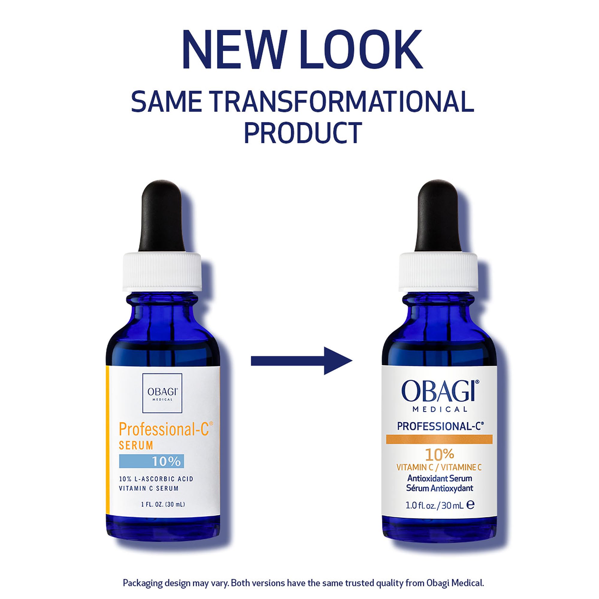 Obagi Professional-C 10% Vitamin C Serum – Brightens Skin Tone & Minimizes Fine Lines | Safe for Sensitive Skin | 1 oz