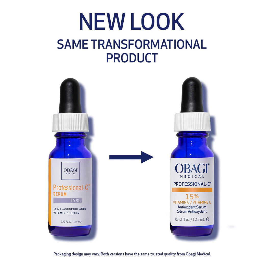 Obagi Medical Professional-C 15% Vitamin C Serum – Brighten Skin Tone & Minimize Fine Lines – 0.42 oz
