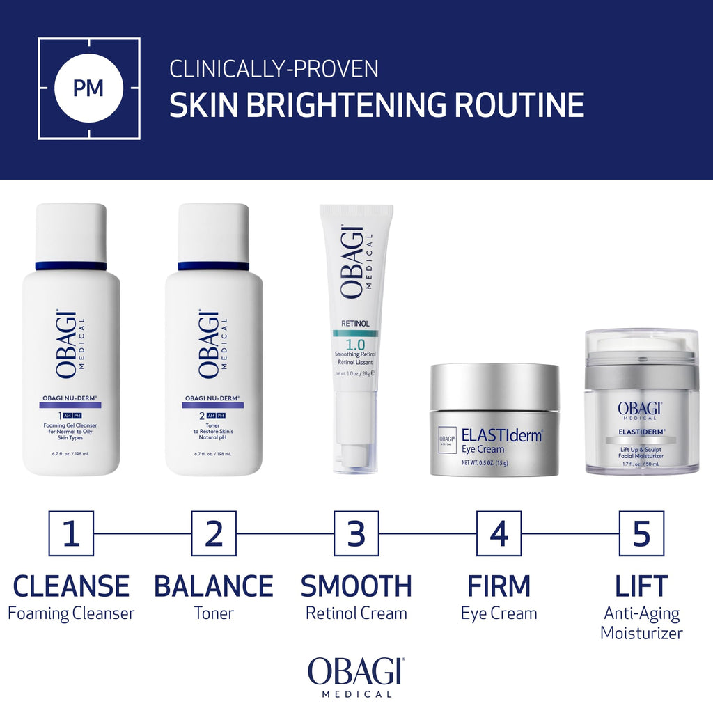 Obagi Medical Retinol 1.0 Cream – High Concentration Retinol for Smoother Skin & Fine Lines | 1 oz