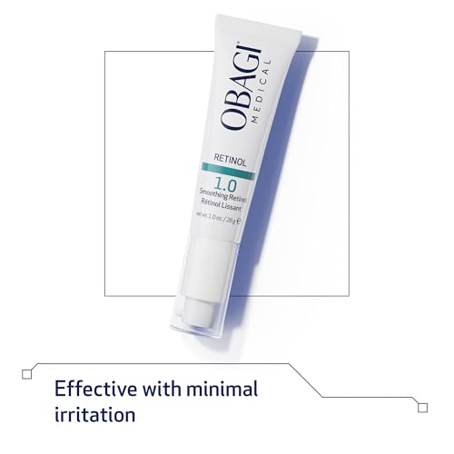 Obagi Medical Retinol 1.0 Cream – High Concentration Retinol for Smoother Skin & Fine Lines | 1 oz