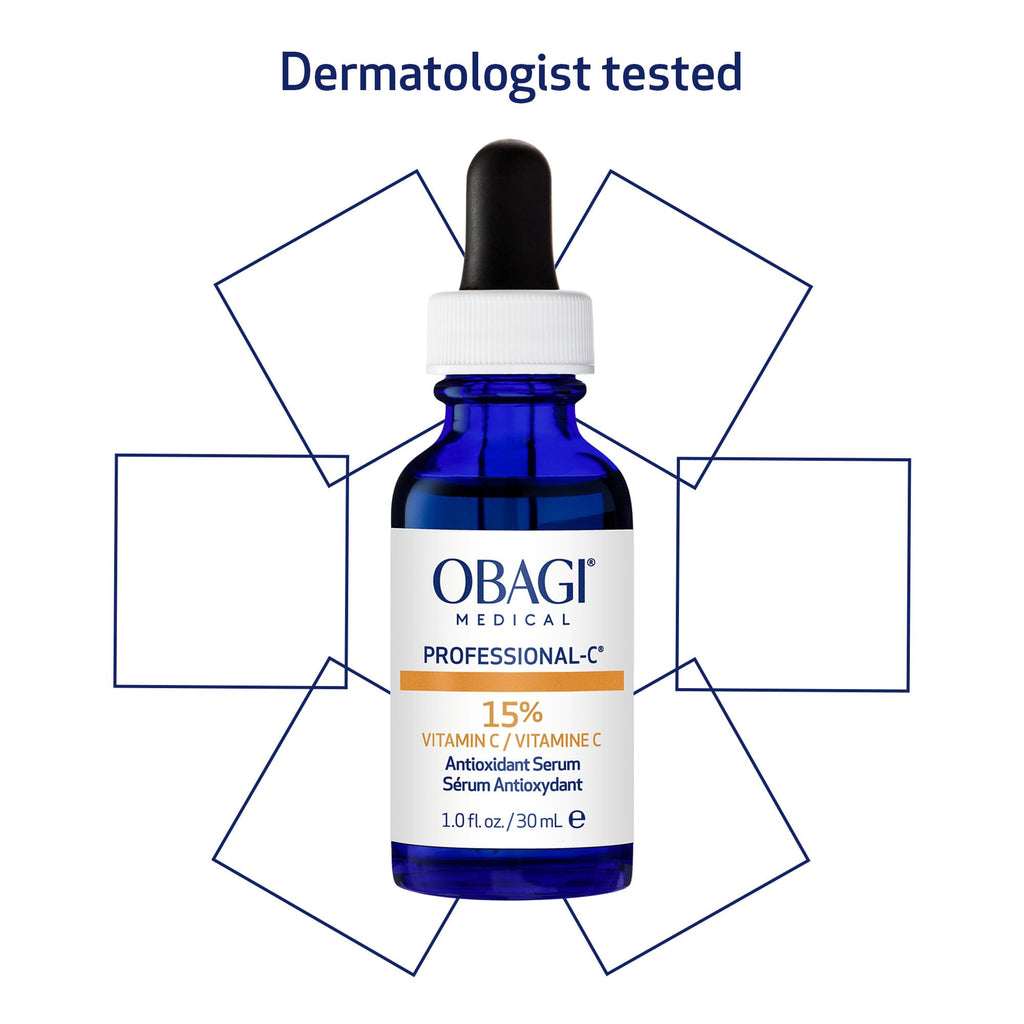 Obagi Professional-C 15% Vitamin C Serum – Brighten Skin Tone & Minimize Fine Lines | 1 oz