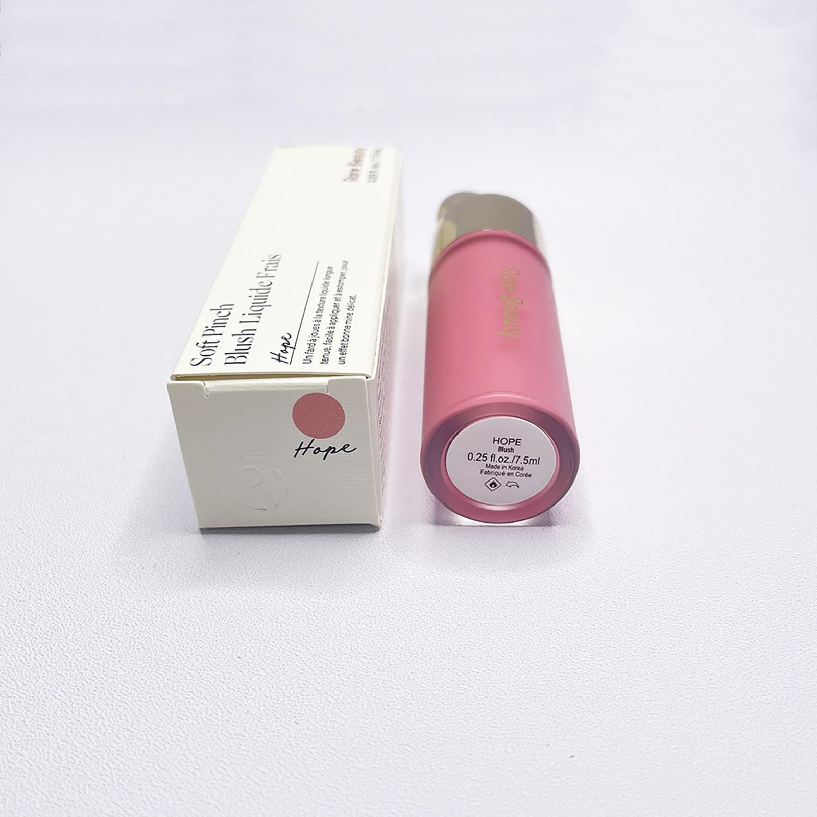 Obemary 2Pcs Soft Pinch Liquid Blush – Hope Nude Mauve & Happy Cool Pink