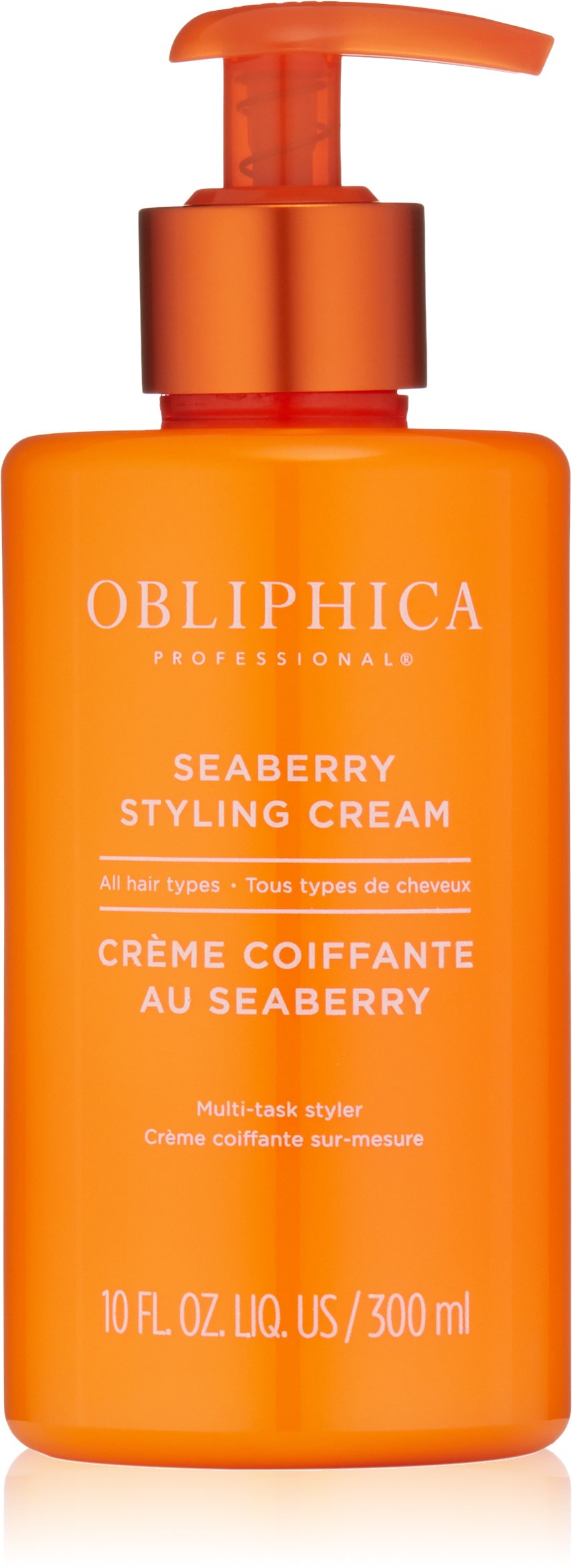 Obliphica Professional Seaberry Styling Cream – Anti-Frizz, Thermal Protection, 10 oz