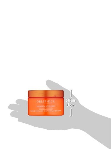 Obliphica Seaberry Hair Mask – Deep Conditioning for Dry & Damaged Hair | 8.5 oz