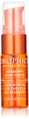 Obliphica Professional Seaberry Leave-In Serum for Fine & Medium Hair – Nourishes, Frizz Control