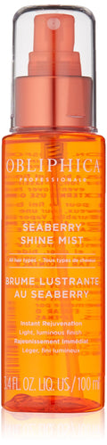 Obliphica Professional Seaberry Shine Mist – Instant Volume & Shine, 3.4 oz
