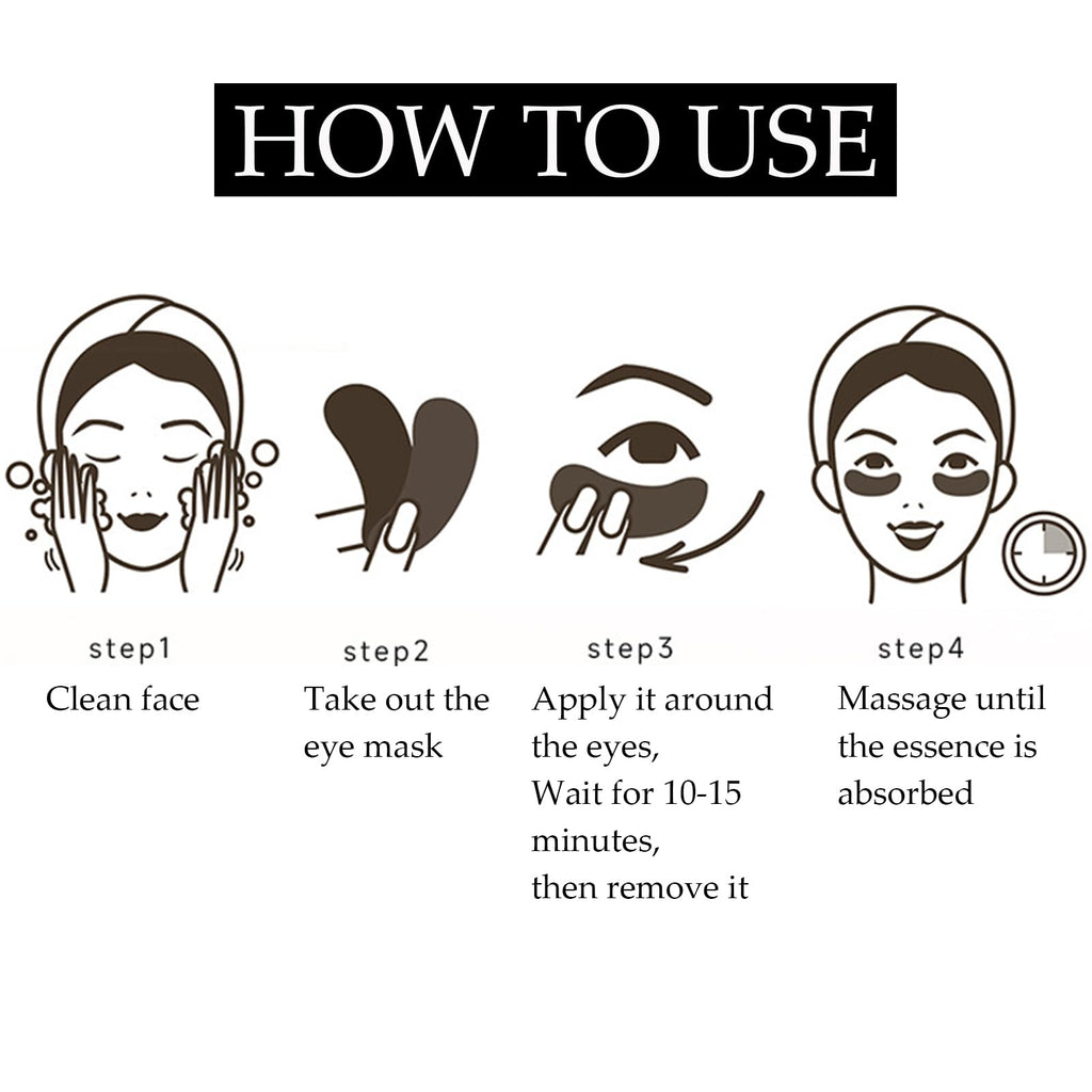 OBRADOYA Zozu Avocado Eye Mask – Hydrating Under-Eye Patches, 60 PCS