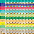 OBS Lab 100 Pcs Vegan Ultra Hydrating Essence Mask – 10 Types Korean Sheet Masks (Made in Korea)