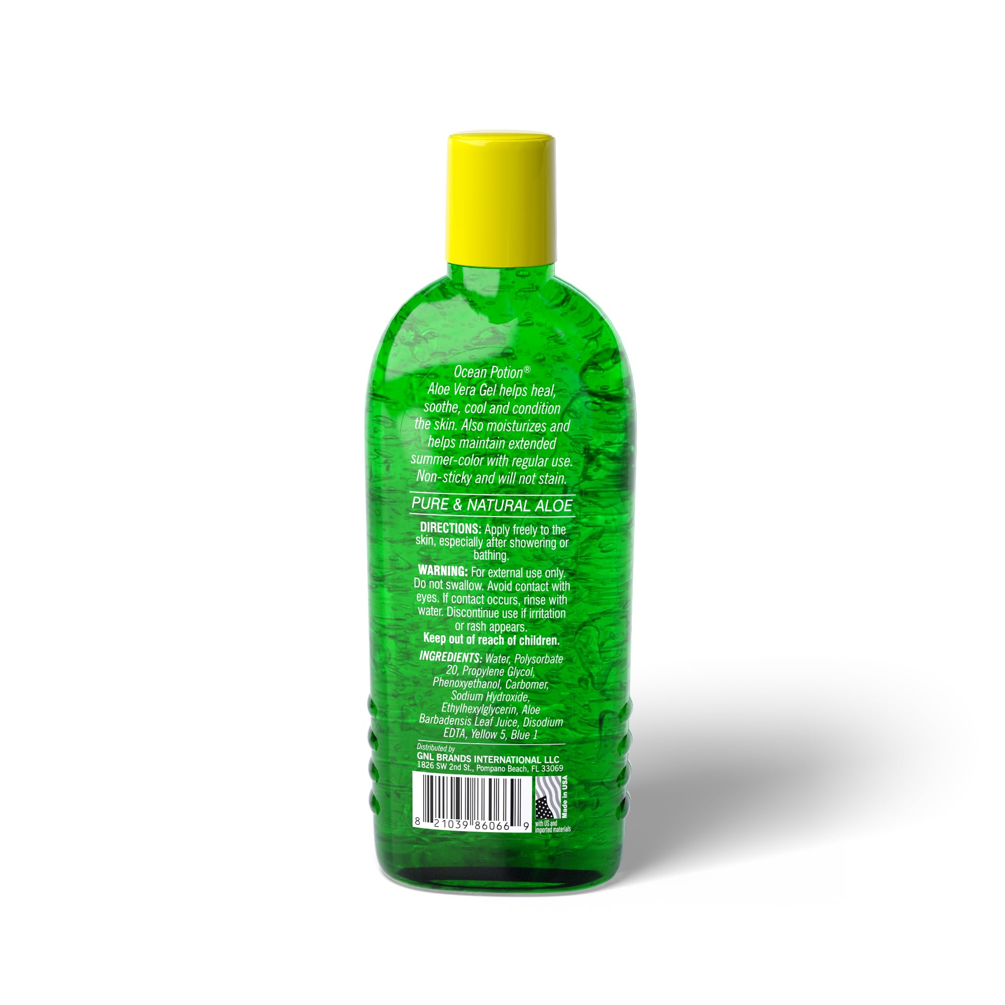 Ocean Potion Aloe Vera Gel 8.5oz Pack of 2 – Pure Aloe for Skin