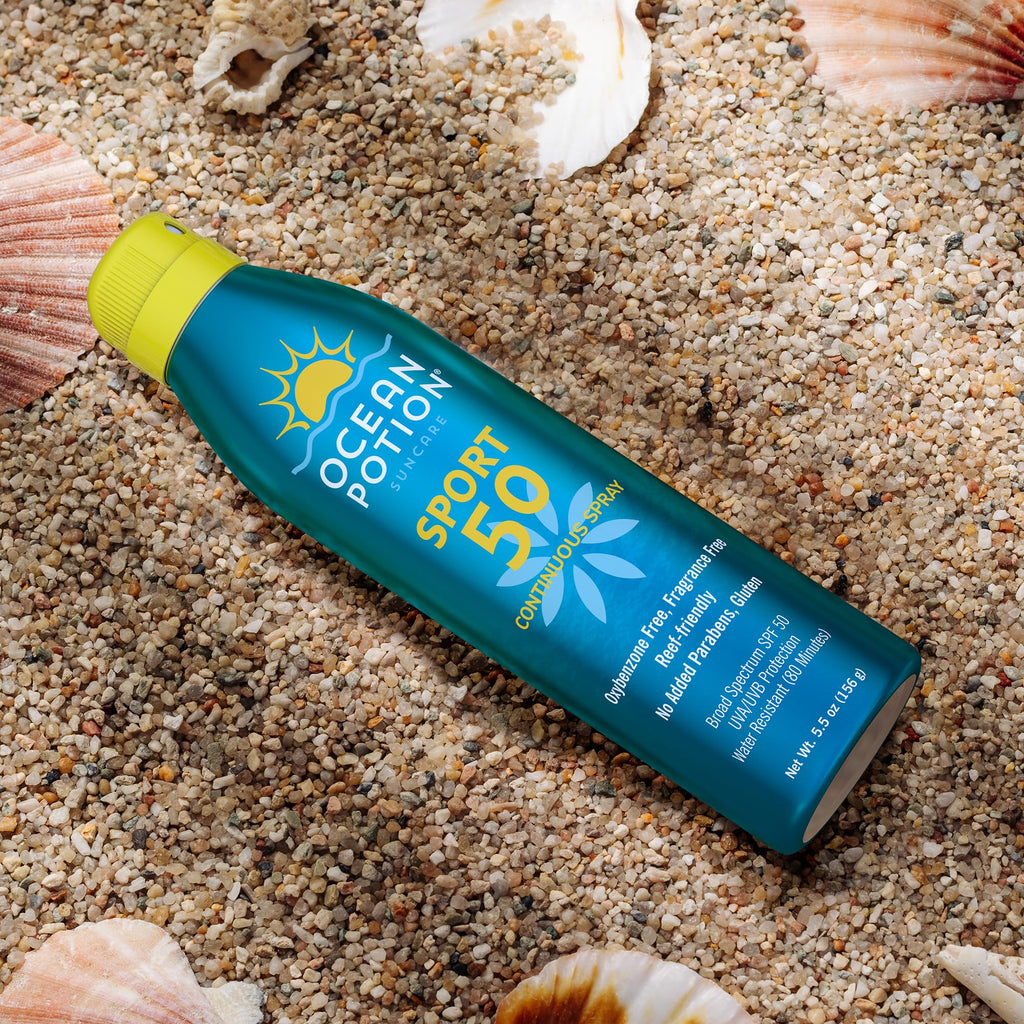 Ocean Potion Sport SPF50 5.5oz C-Spray – Pack of 2