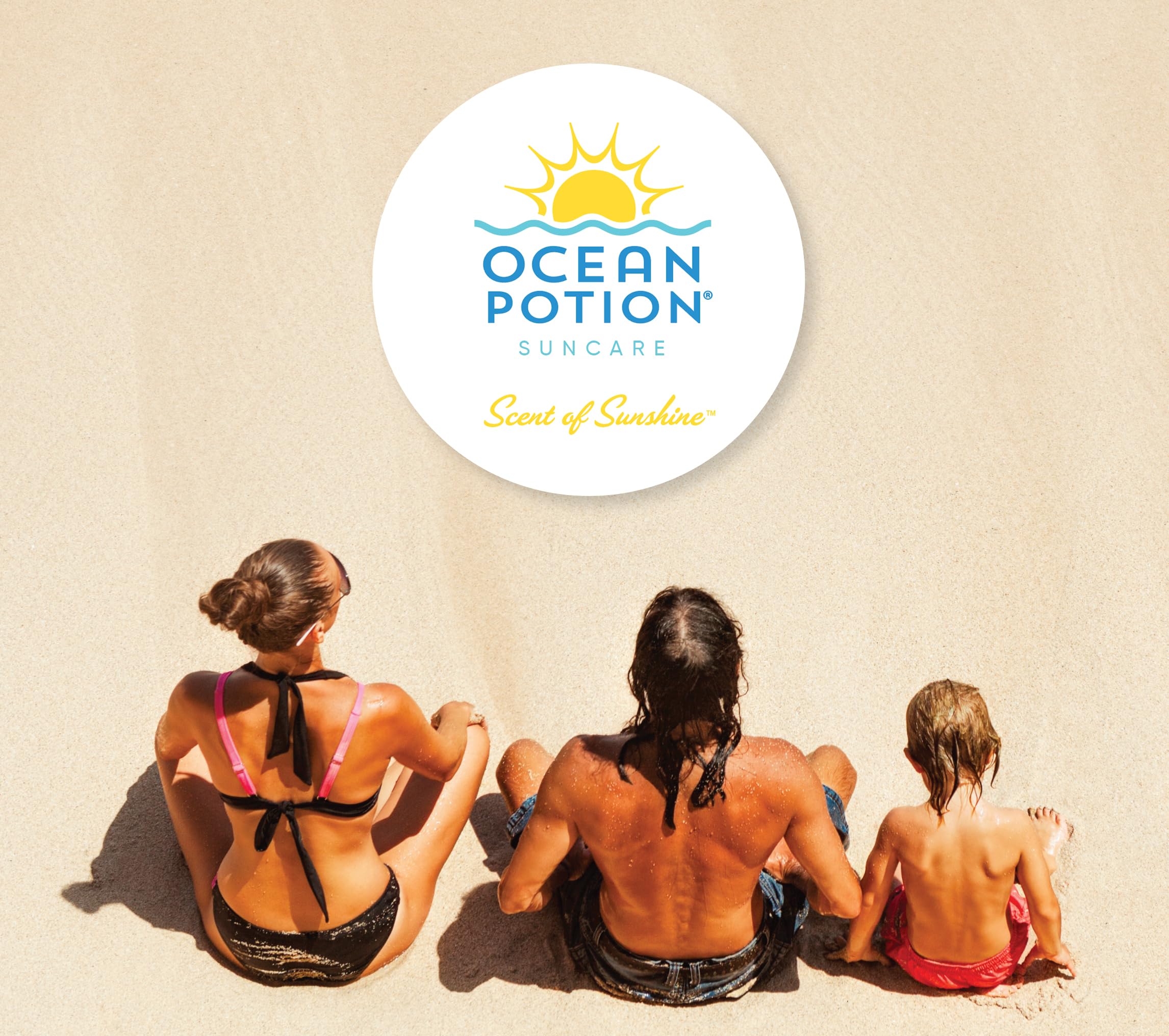 Ocean Potion Sport Sunscreen Lotion SPF50 – 6.8oz Pack of 2 | Water-Resistant