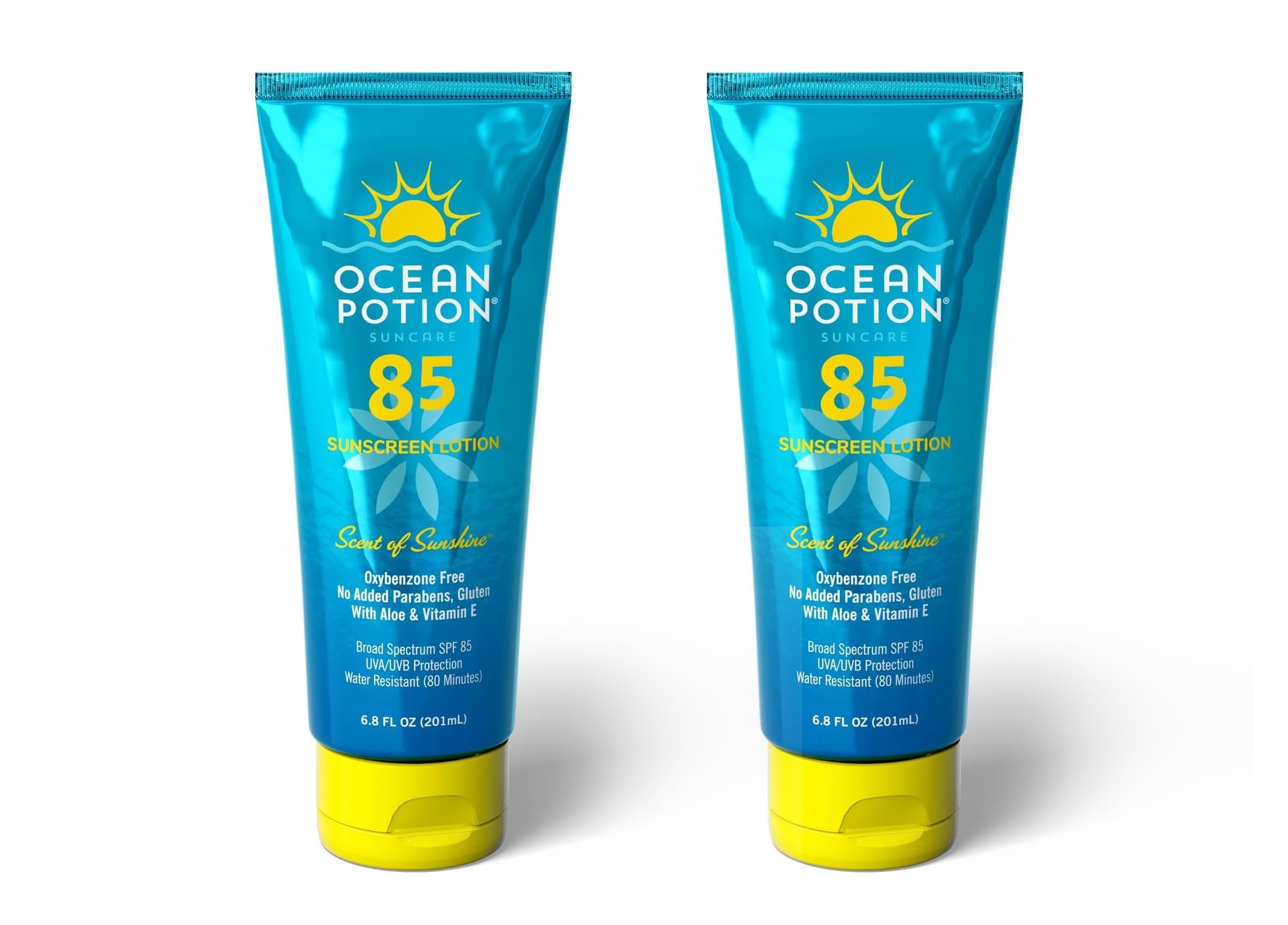 Ocean Potion Sunscreen Lotion SPF85 6.8oz (Pack of 2)