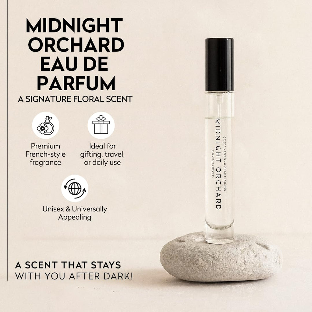 OCTAVIA MORGAN Midnight Orchard Eau de Parfum - Travel Size 10ml with Peach, Apricot & Sandalwood