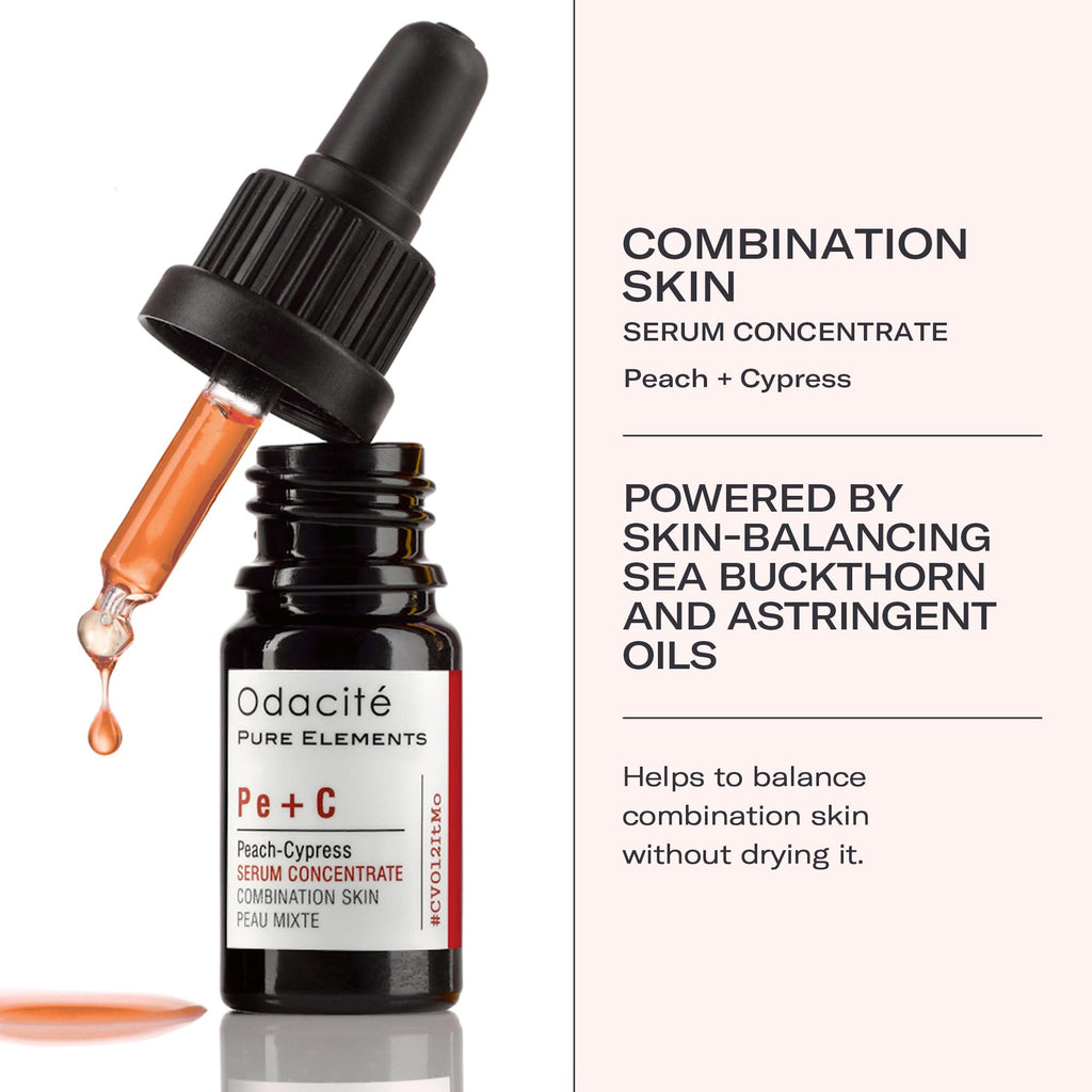 Odacité Acne Serum Concentrate for Face – Pore-Cleanser Facial Oil for Combination Skin | Purifying Anti-Aging Serum 0.17 fl oz