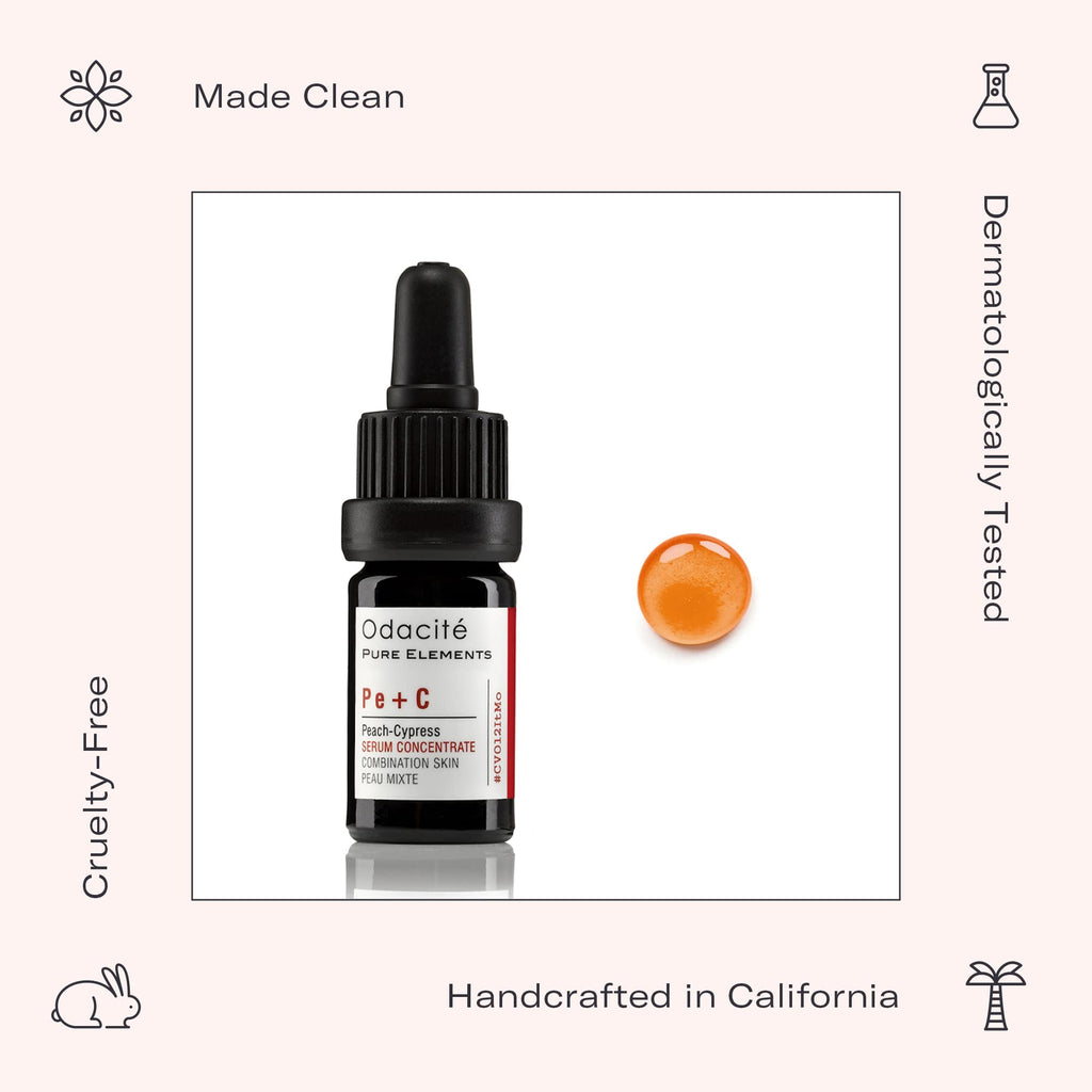 Odacité Acne Serum Concentrate for Face – Pore-Cleanser Facial Oil for Combination Skin | Purifying Anti-Aging Serum 0.17 fl oz