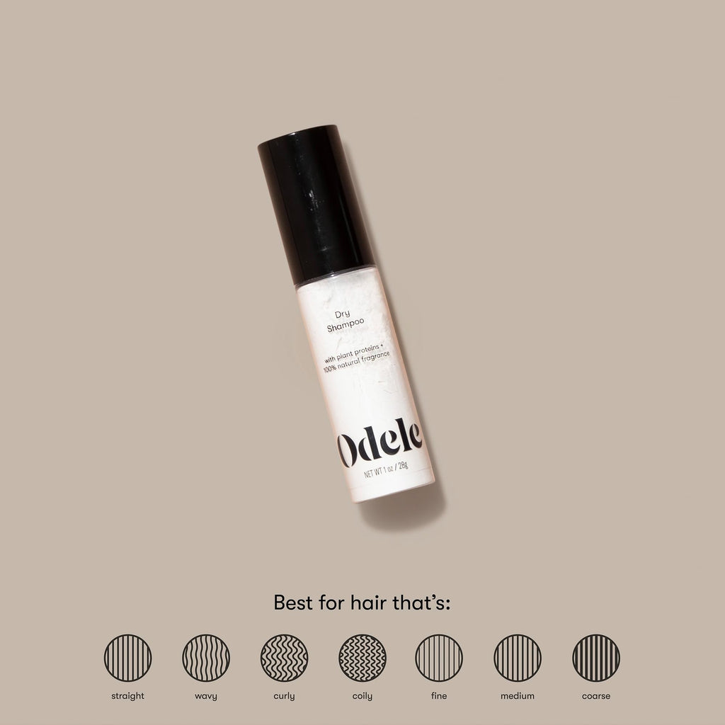 Odele Dry Shampoo | Oil-Absorbing Powder for Volume | All Hair Types | 1 oz