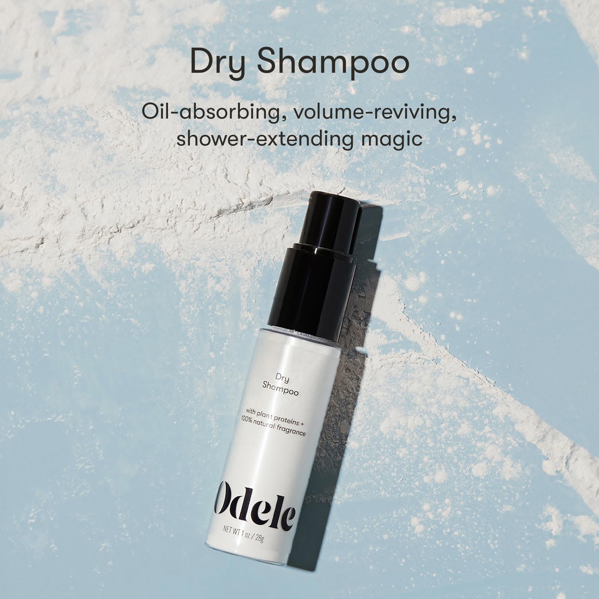 Odele Dry Shampoo | Oil-Absorbing Powder for Volume | All Hair Types | 1 oz
