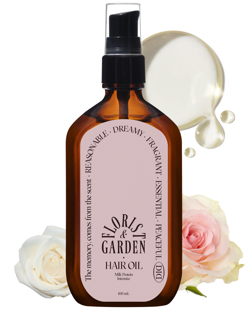 ODID Milk Protein Intensive Hair Oil | Korean Anti-Frizz Nourishing Serum with 10,000ppm Argan Oil, 3.38 fl oz