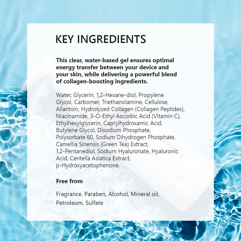 Oeneis Hydro-Collagen Boost Gel – Conductive Facial Gel for Microcurrent & RF