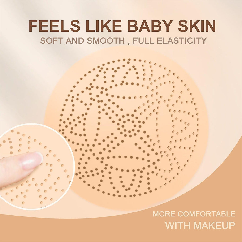 OETUIOW Mushroom Head Air Cushion CC Cream Medium – Long-Lasting BB Cream for Mature Skin