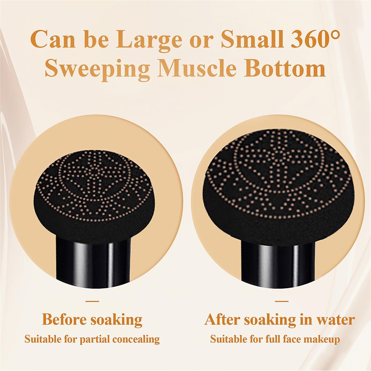 OETUIOW Mushroom Head Air Cushion CC Cream — Hydrating BB for Mature Skin, Long-Lasting, Even Tone