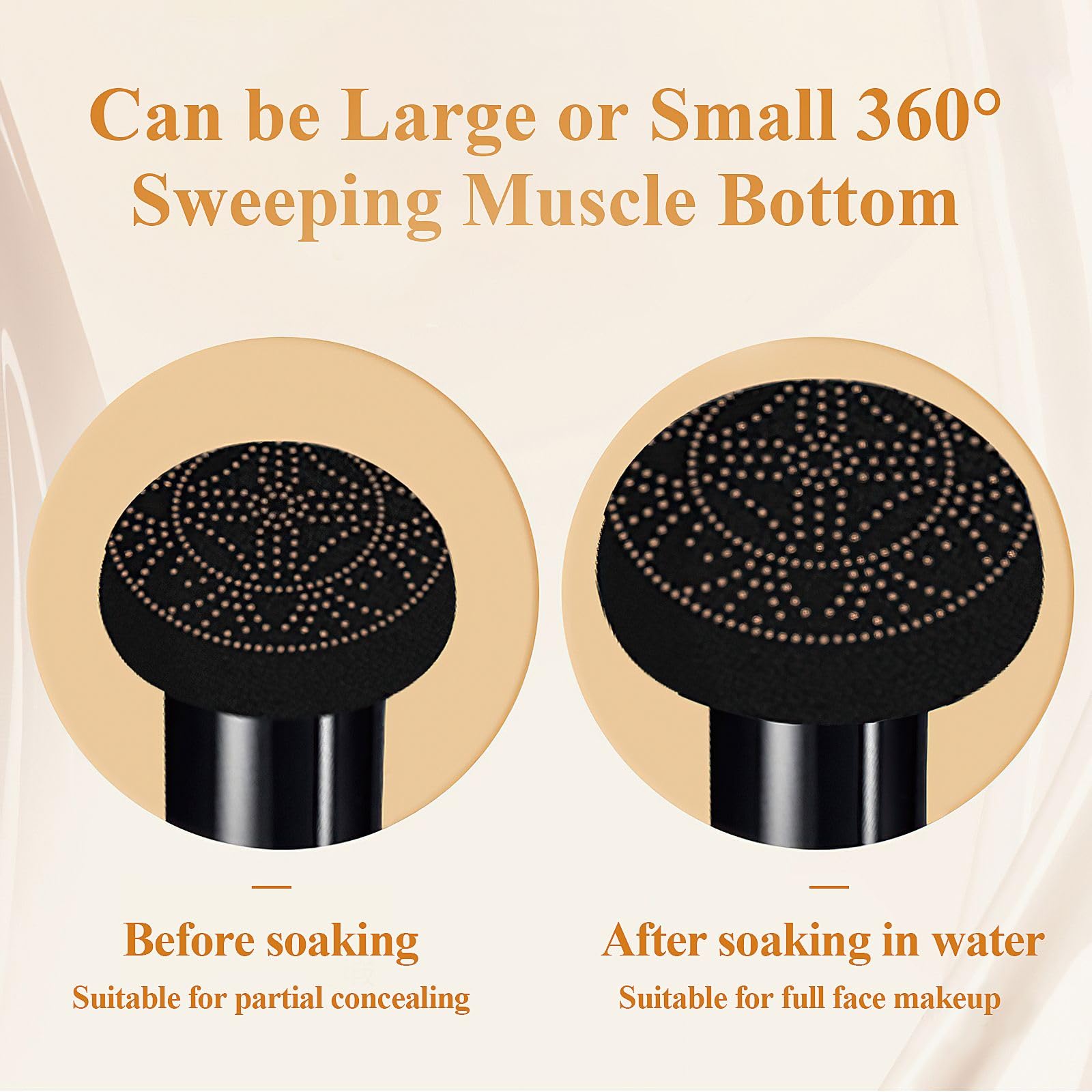 OETUIOW Mushroom Head Air Cushion CC Cream – Deep, Long-Lasting BB Cream for Mature Skin